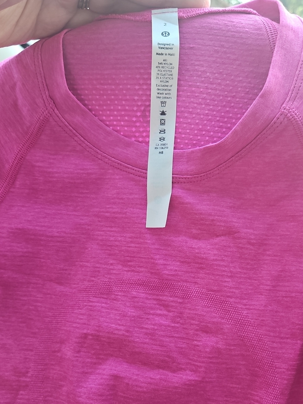 Womens Swiftly Tech Lululemon pink top